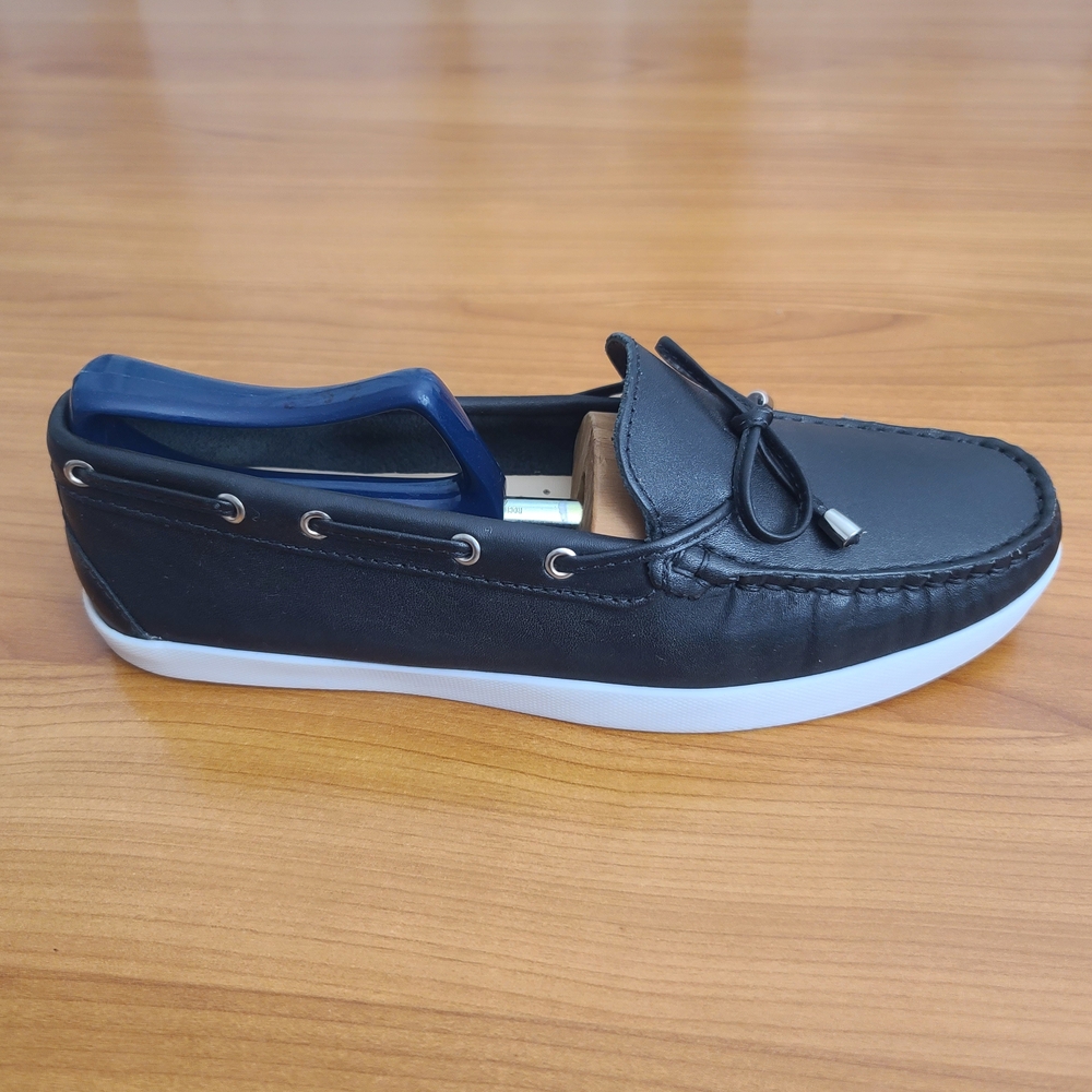 DRIVER CLUB VANCOUVER Slip On‎ Loafers Women Shoes Size  8.5 Black Leather